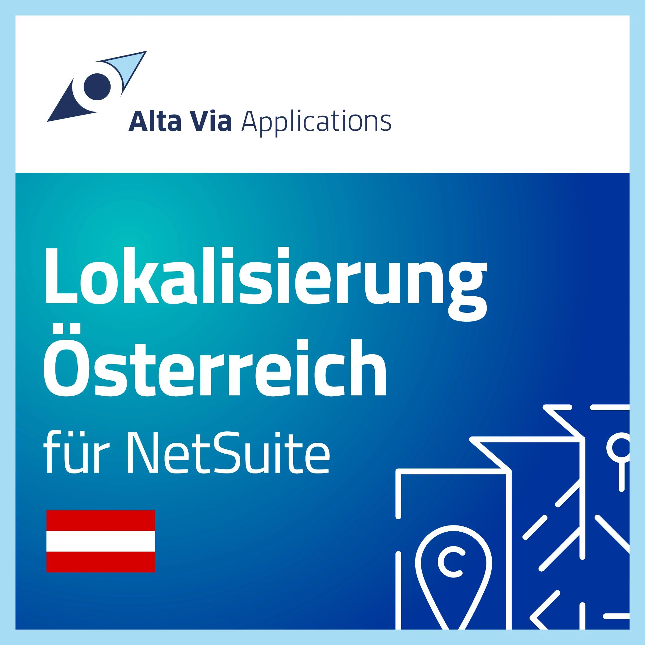 Lokalisierung Österreich