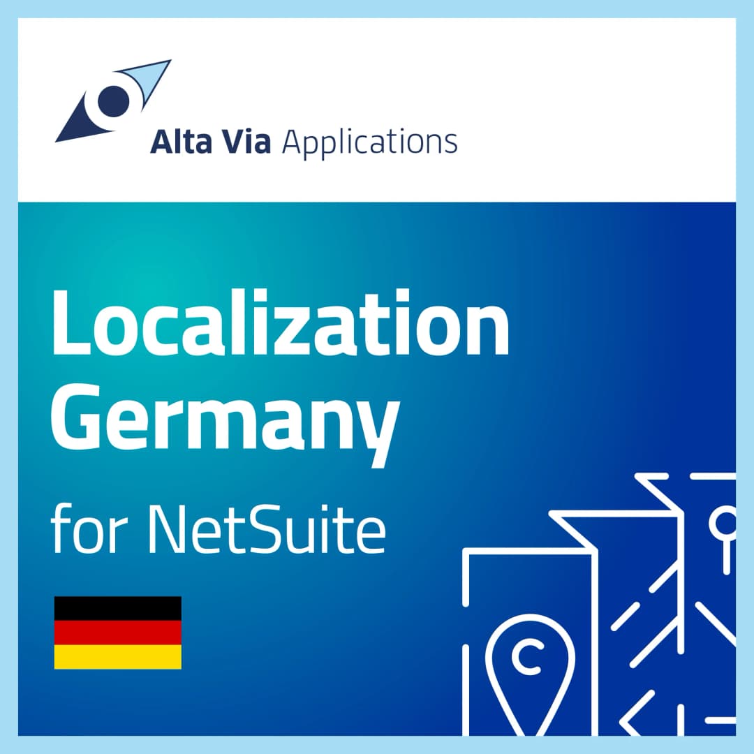 Localization Germany for NetSuite